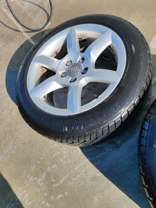 Jante Audi 5 112 17 cu anvelope de iarnă  215 55