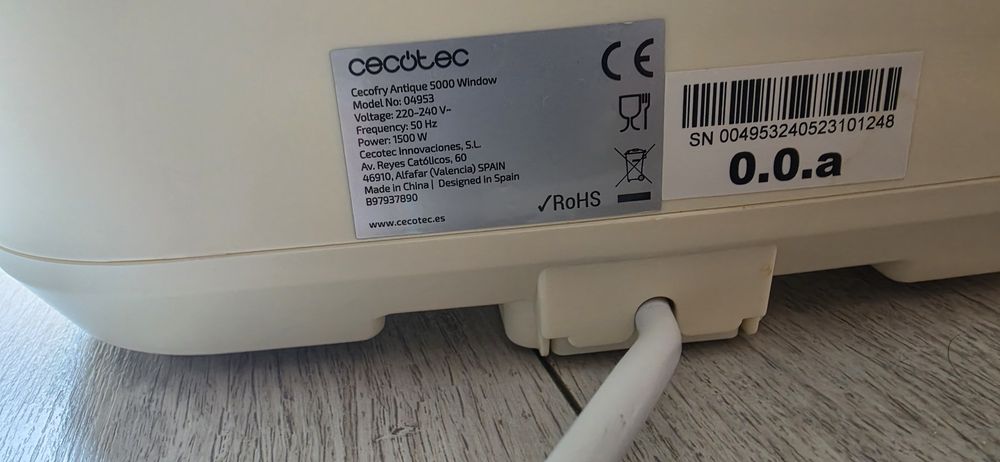 Еър Франция Cecotec 5L