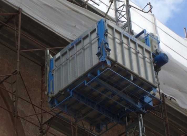 Подъемник мачтовый MABER MB 800/150, аренда подъемника