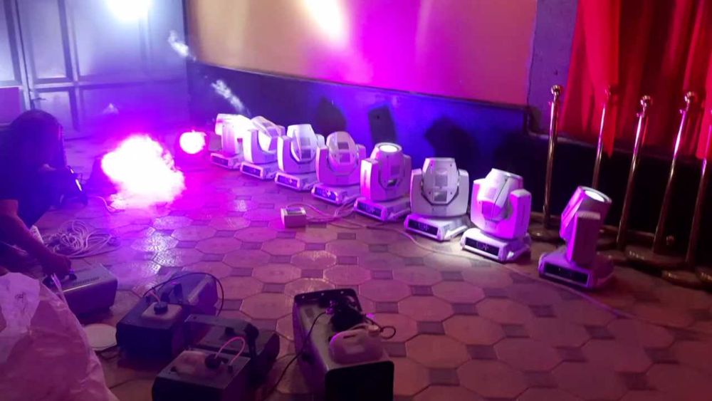 Вращающиеся головы LED. GOLOVA. GALAVA