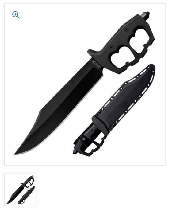 Нож Cold Steel Chaos Bowie със Secure-Ex sheath