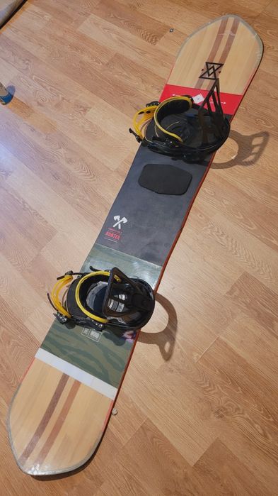 Placa snowboard 162 YES cu legături Salomon nu Burton