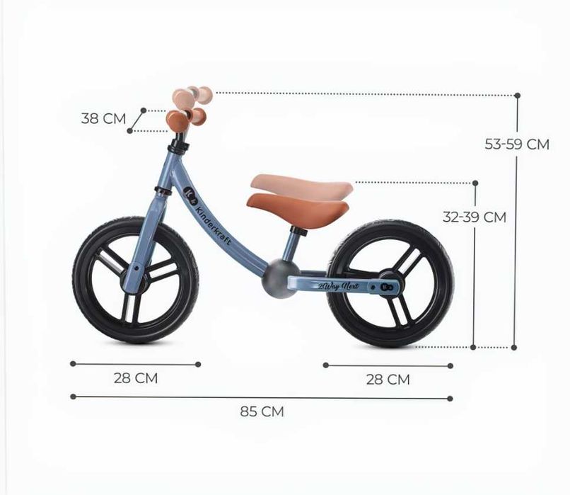 Колело за баланс  KinderKraft 2WAY NEXT