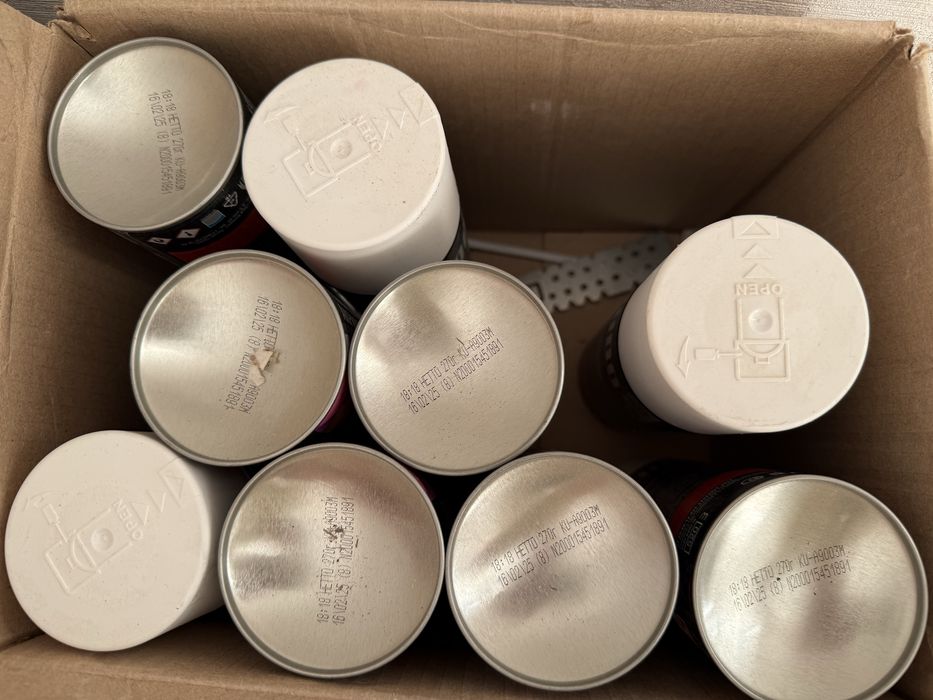 Краска балончик белая