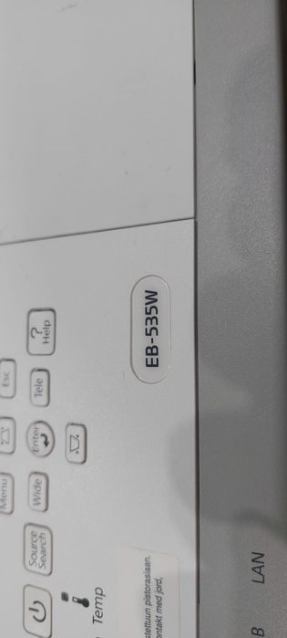 Проектор epson eb 535w