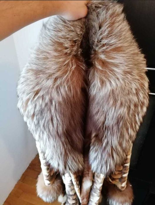 Haina De Blana Din Vulpe Autwntica