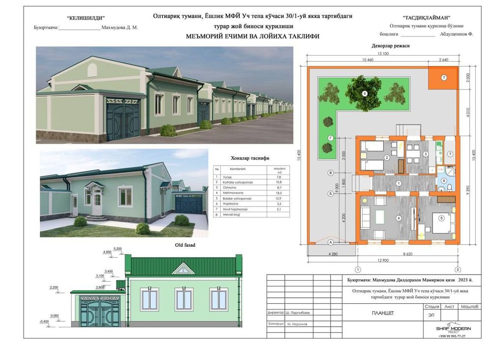 Котеждлар сотилади отиарик полосон