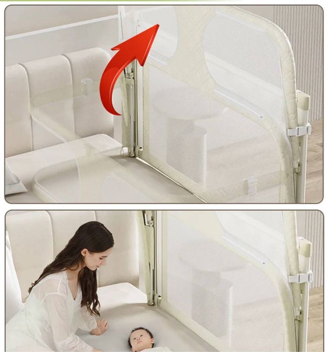 Складная барер кроватка от падения бортик безопасный