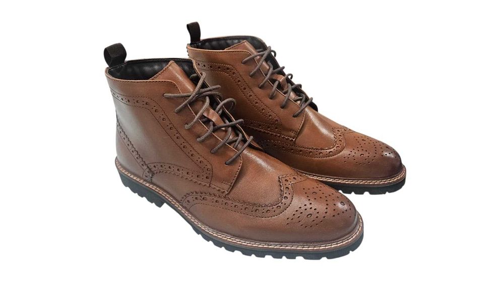 Vând ghete din piele Ashton Aubry – NOI, în cutie