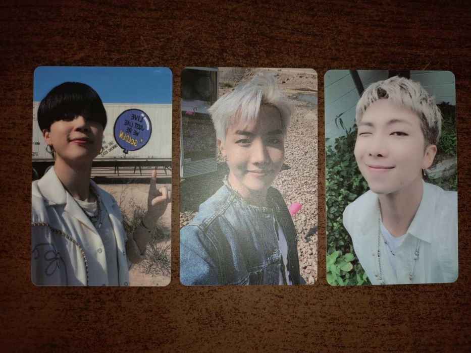 BTS Butter Official Lucky Draw cards