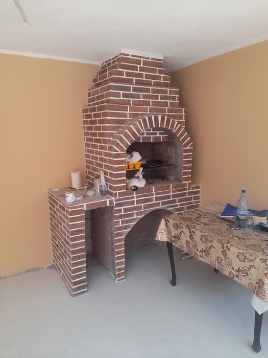 Rustic si simplu,gratar curte