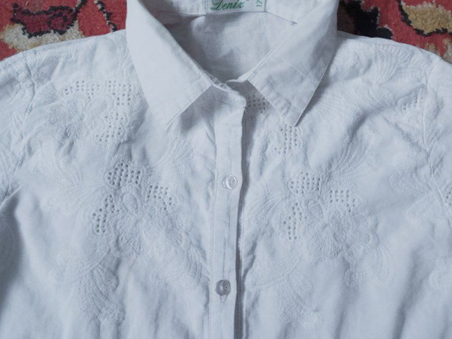 Школьная блузка х/б