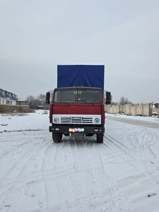 Камаз с прицепом