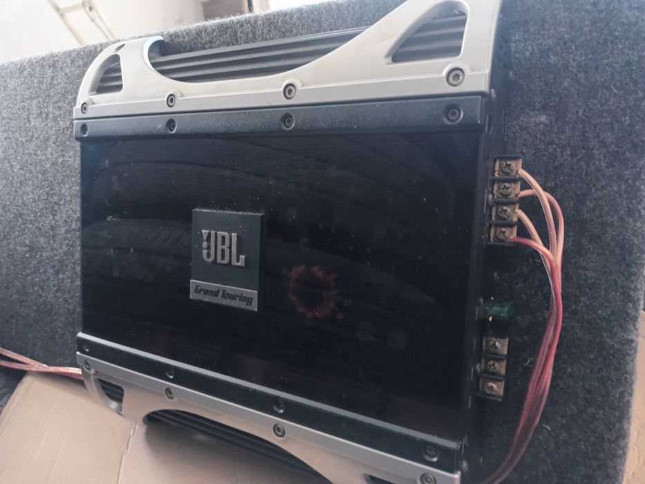 Басс каса MDS + JBL усилвател