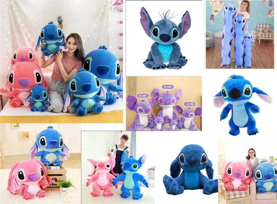 Стич Плюшена играчка, Лило и Стич, до 210см, Плюшени играчки Стич