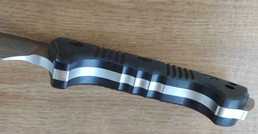 Туристически,ловен нож /ръчна изработка , стомана А8/