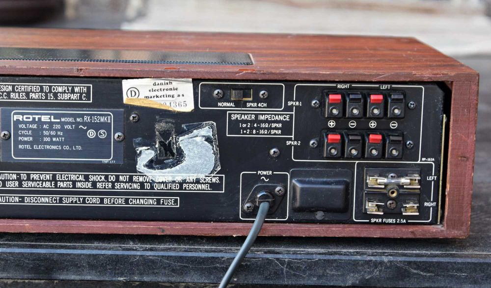 Amplituner Rotel RX-152 MKII, amplificator