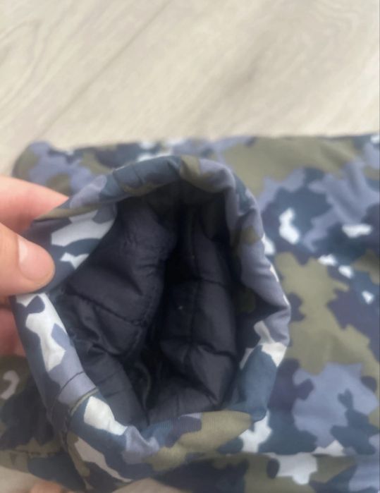 Scurtă camuflaj iarna Av