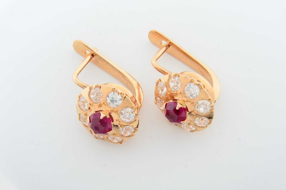 Серьги СССР  583 пробы