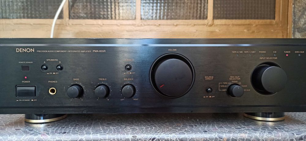 Denon PMA-655R стерео integrated amplifier