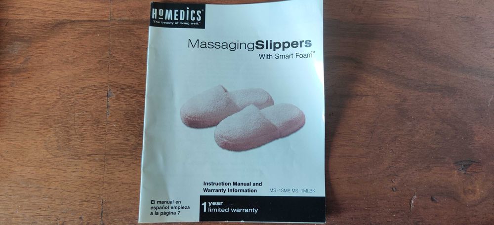 Массажные тапочки электрические Homedics США