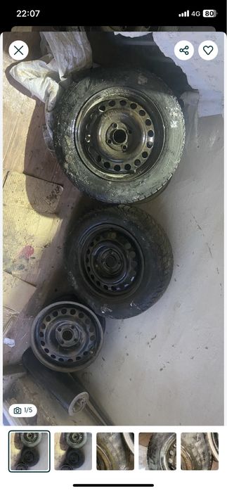 Диски в сборе для опель 14