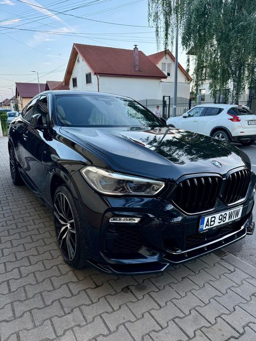 Lip / Prelungire Bara Fata Model Max BMW X6 G06 OZN  Non Facelift M Pachet
