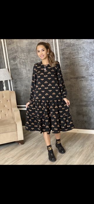 Платье пчелка