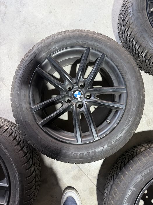 Jante aliaj BMW G30 r17 + anvelope iarna