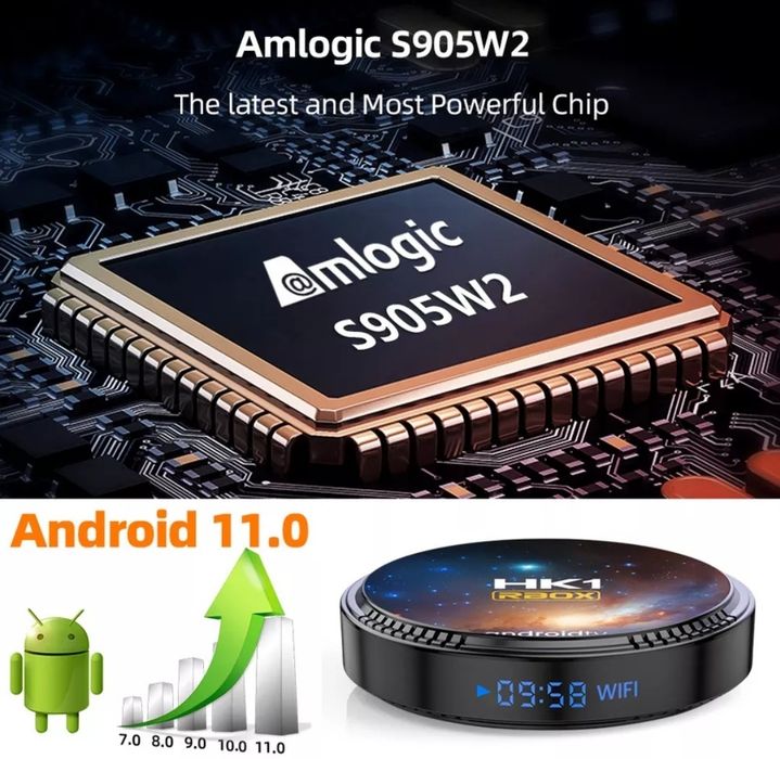 ‼️Смарт приставка.HK1 4/64GB android.Youtube+Бепул Каналлар+Кинолар.sm