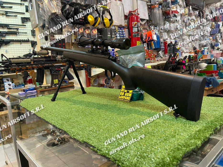 PUSCA MANUALA CU ARC!! *Puternica* Modificata 5J!! Co2 Gaz Pistol