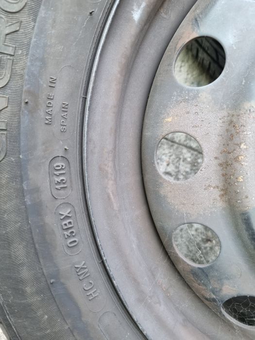 2бр летни гуми мишелин 185-65-15/ 2019г / 6мм грайфер/