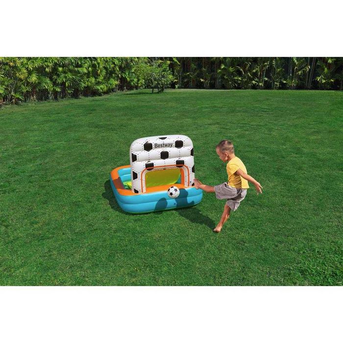 Надуваем Басейн - площадка за игра - футбол, баскетбол.