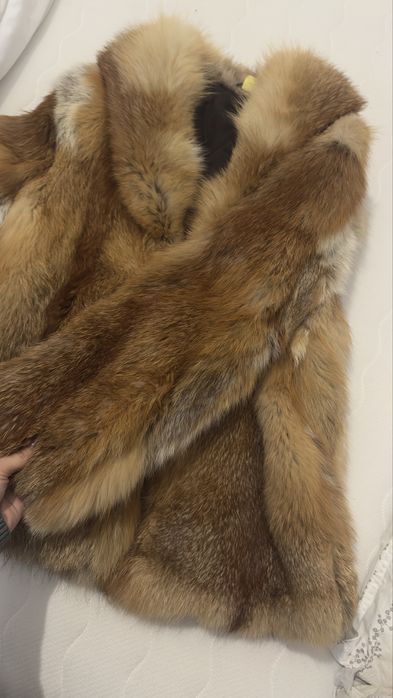 Haina de vulpe naturala
