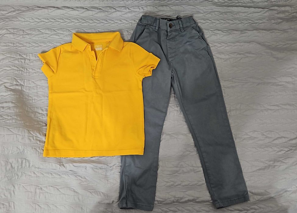 Детские поло и брюки next hm 104-110