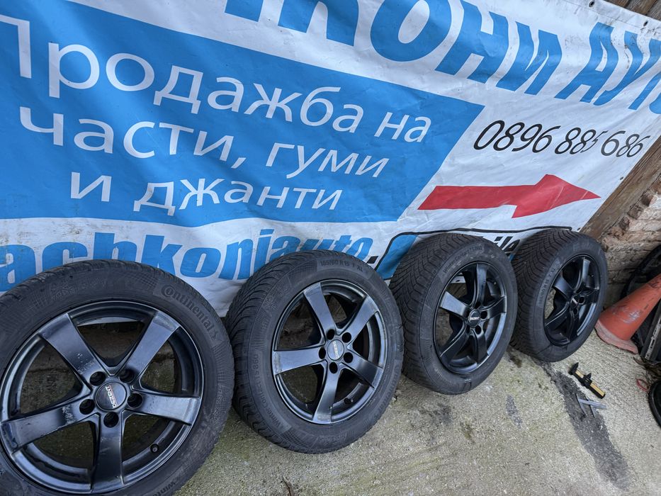 15 5х100 джанти с гуми