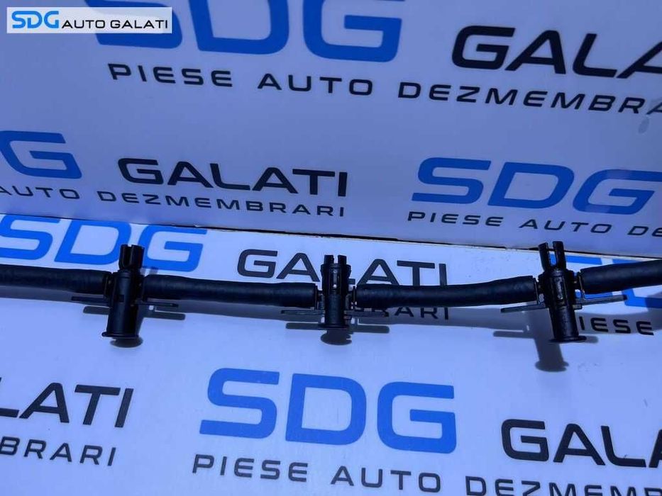 Rampa Retur Injectoare cu Supapa Audi A6 C6 2.0 TDI CAGB CAHA CAHB 2008 - 2011 Cod 03L130235K