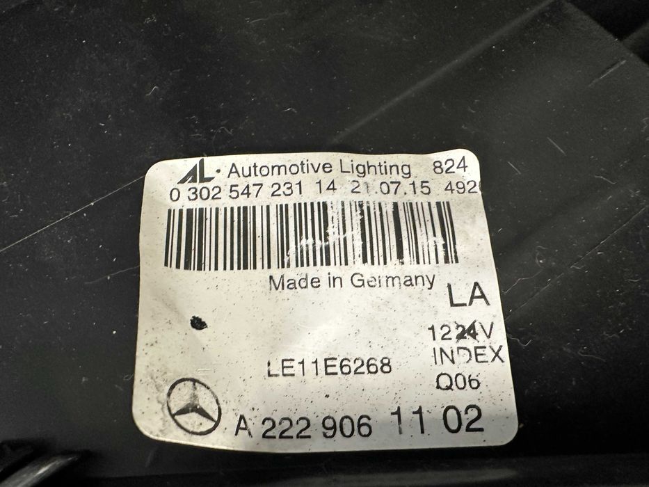 Фарове фар ляв Mercedes S W222 САЩ Мерцедес 222 Американски