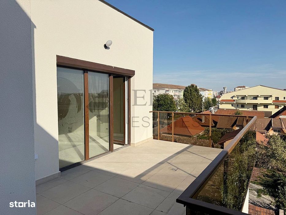 Penthouse cu terasa de 67 mp