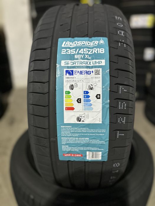 Нови летни гуми LANDSPIDER UHP 235/45R18 98Y XL НОВ DOT БОРД 2354518