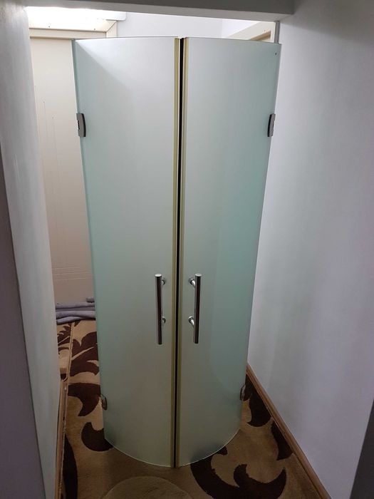 Paravan/perete sticla securizata 6mm, cabină duș/foișor/pergolă, curte