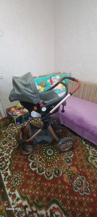 Коляска+люлька, в хорошем состоянии