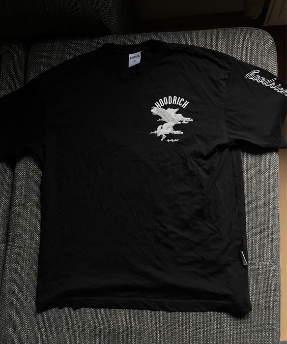 Tricou negru Hoodrich