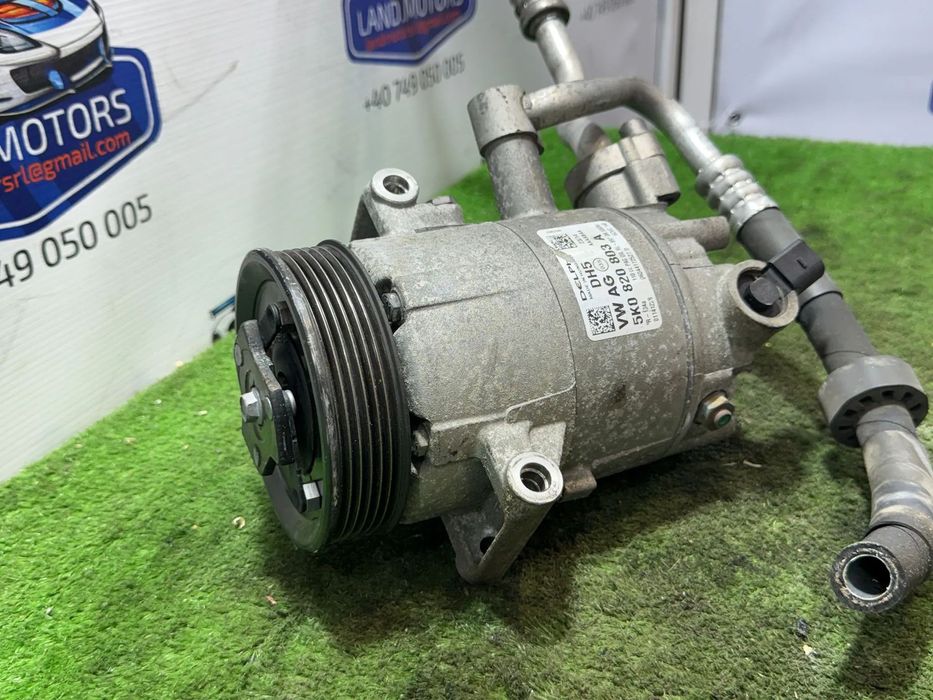 COMPRESOR AC VOLSKWAGEN PASSAT BlueMotion 2.0 DIESEL 2014 COD OEM 5K0820803A / BERLINA 2010-2014