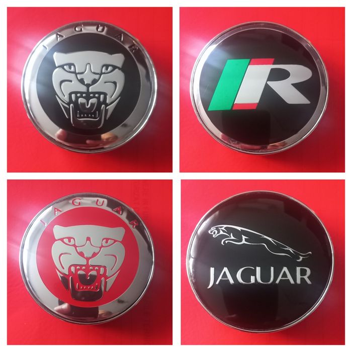 Jaguar- set 4 capace pentru jante aliaj