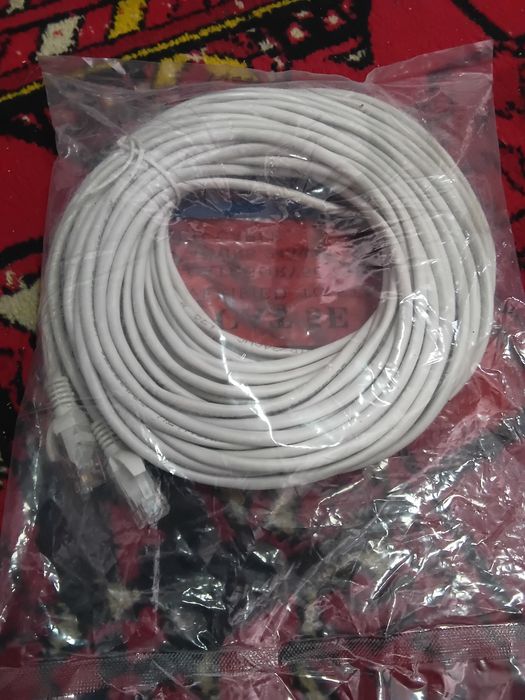 30 метров патчкорд шнур кабель LAN RG45