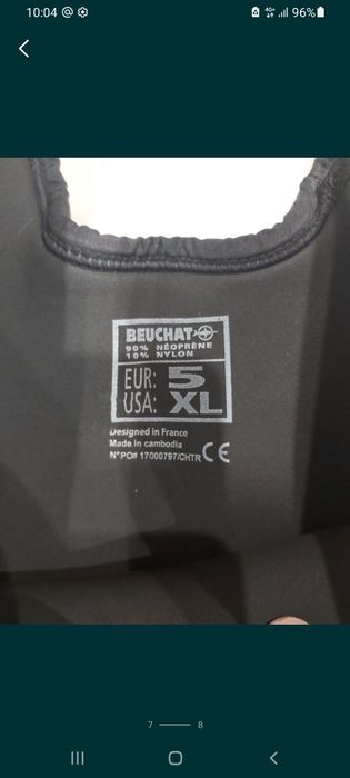 Гидрокостюм для подводной охоты Buchat
