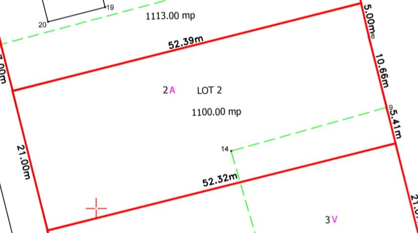Teren intravilan, 1100 mp