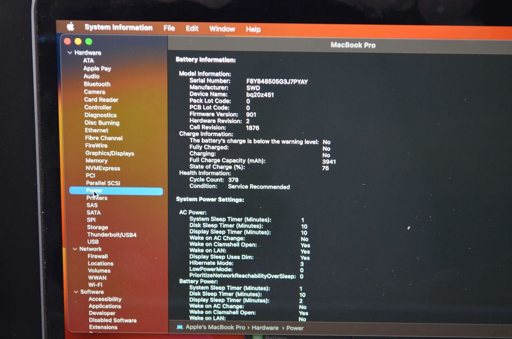 MacBook Pro 13 2018 silver