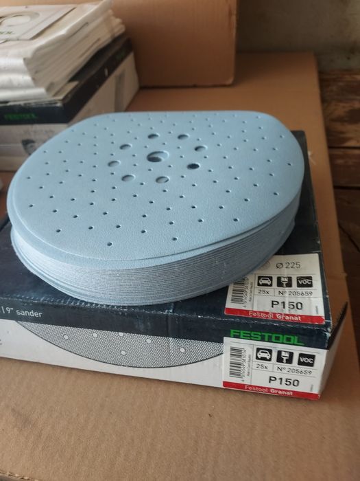 Discuri abrazive Festool 2×P180, P80, P150,P60 3 saci Festool CT 36